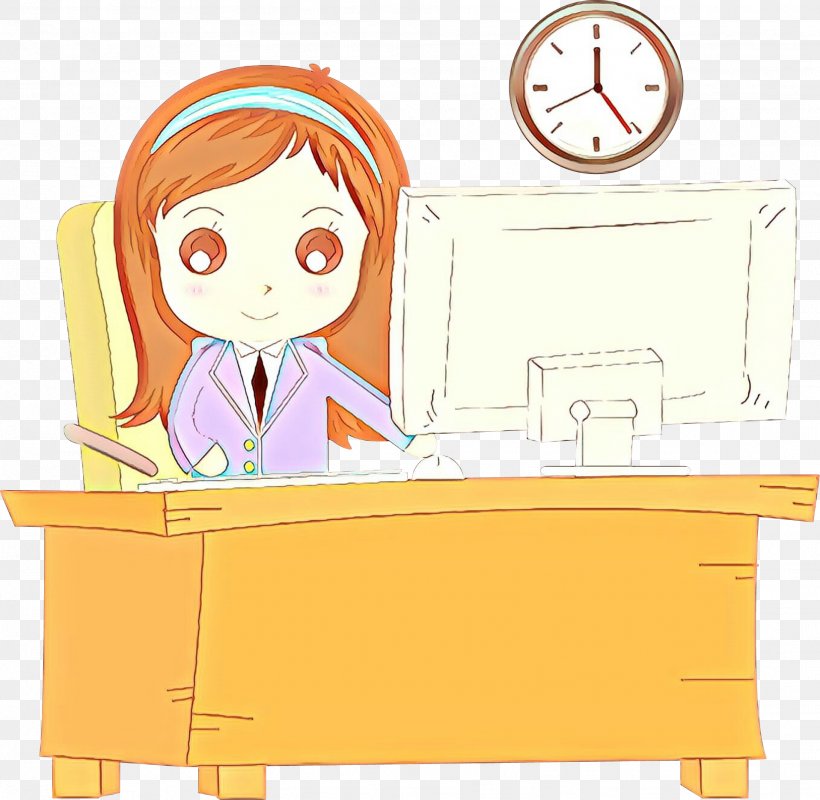 Clip Art Cartoon Furniture Desk, PNG, 1916x1871px, Cartoon, Desk, Furniture Download Free