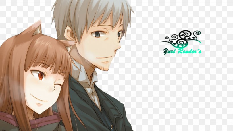 Spice And Wolf Gray Wolf Tabi No Tochuu Wallpaper, PNG, 1024x576px, Watercolor, Cartoon, Flower, Frame, Heart Download Free