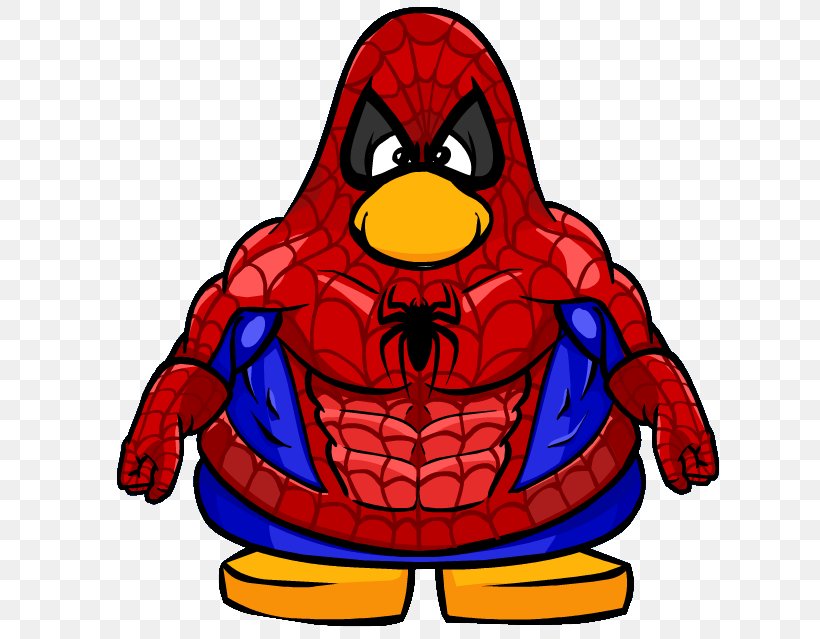 Spider-Man Venom Hulk Club Penguin Iron Man, PNG, 677x639px, Spiderman, Art, Beak, Captain America, Club Penguin Download Free