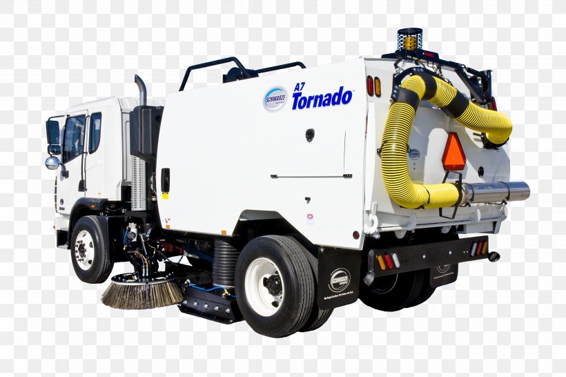 Street Sweeper Garbage Truck Waste, PNG, 3888x2592px, Street Sweeper, Automotive Exterior, Car, Compactor, Garbage Truck Download Free
