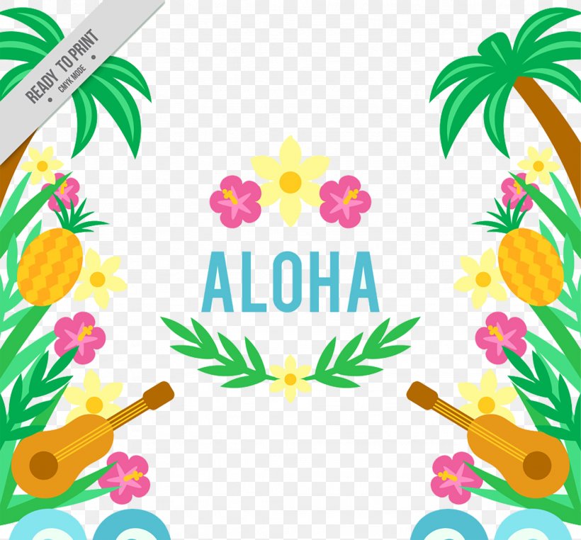 Hawaiian Ukulele Aloha, PNG, 2048x1904px, Hawaii, Aloha, Area, Floral Design, Flower Download Free
