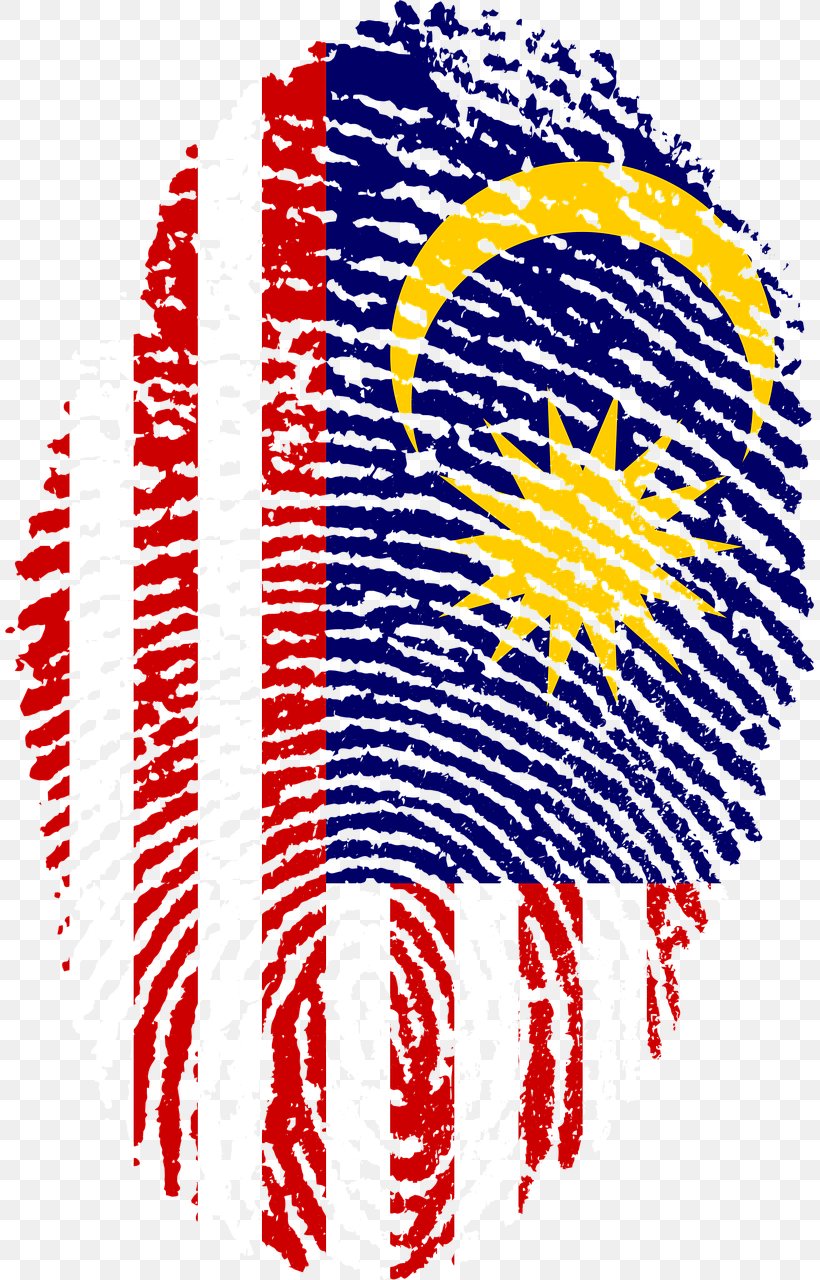 Malaysian Cuisine Flag Of Malaysia Fingerprint, PNG, 809x1280px, Malaysia, Area, Blue, Fingerprint, Flag Download Free