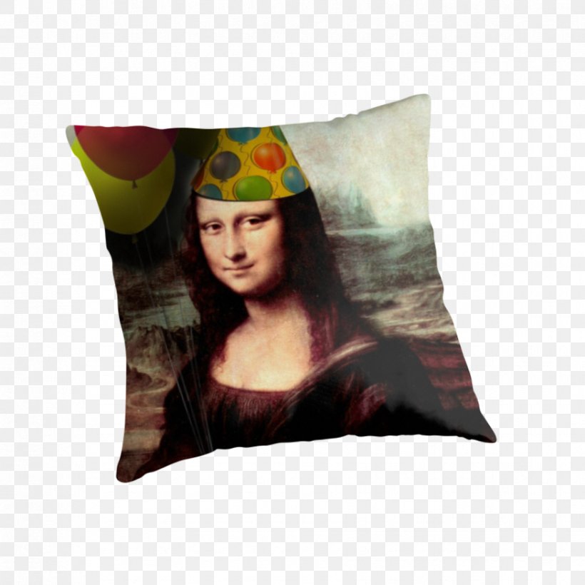 Mona Lisa Leonardo Da Vinci Musée Du Louvre Painting Birthday, PNG, 875x875px, Mona Lisa, Art, Birthday, Cushion, Fernando Botero Download Free
