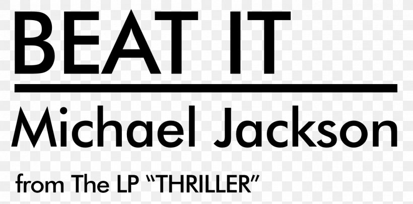 Beat It Thriller 25 Logo Artist, PNG, 1393x689px, Beat It, Area, Artist, Bad, Black Download Free