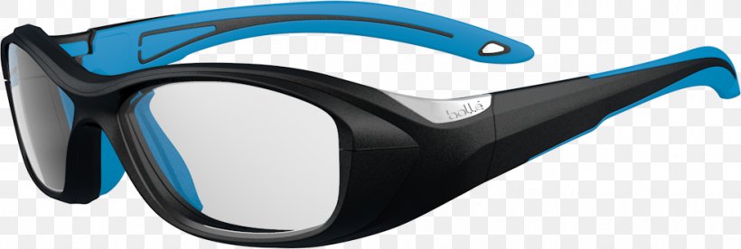 Bolle Sport Protective Swag Eyeglasses Sunglasses Goggles Eyewear, PNG, 985x332px, Sunglasses, Aqua, Blue, Clothing, Diving Mask Download Free