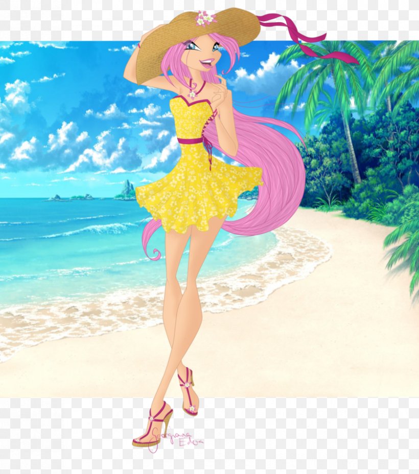 DeviantArt Cartoon Barbie, PNG, 839x951px, Watercolor, Cartoon, Flower, Frame, Heart Download Free