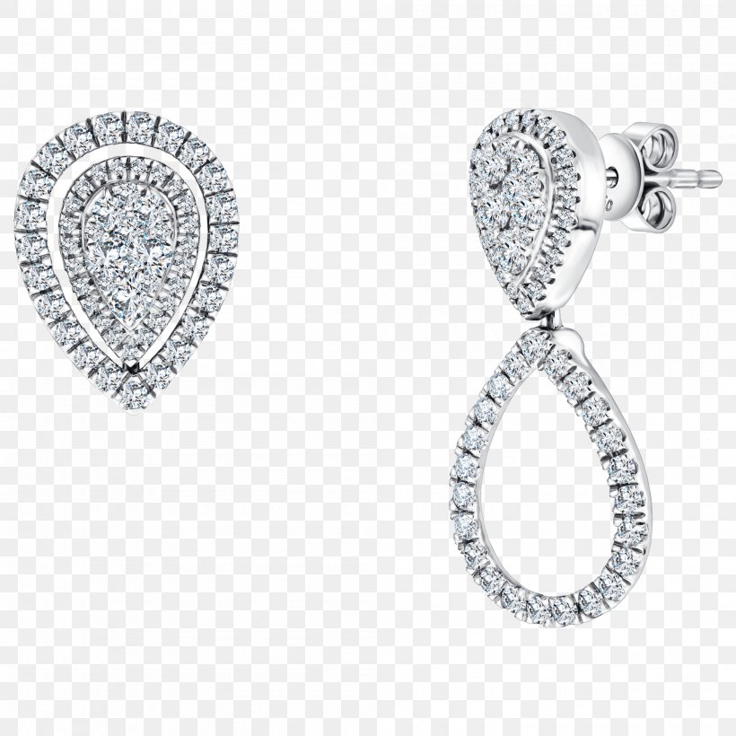 Earring Brilliant Diamond Carat Jewellery, PNG, 2000x2000px, Earring, Bead, Body Jewellery, Body Jewelry, Brilliant Download Free