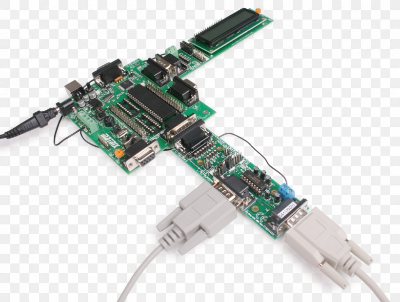 Microcontroller RS-232 Interface Electronics Network Cards & Adapters, PNG, 1800x1359px, Microcontroller, Cable, Circuit Component, Computer Network, Controller Download Free