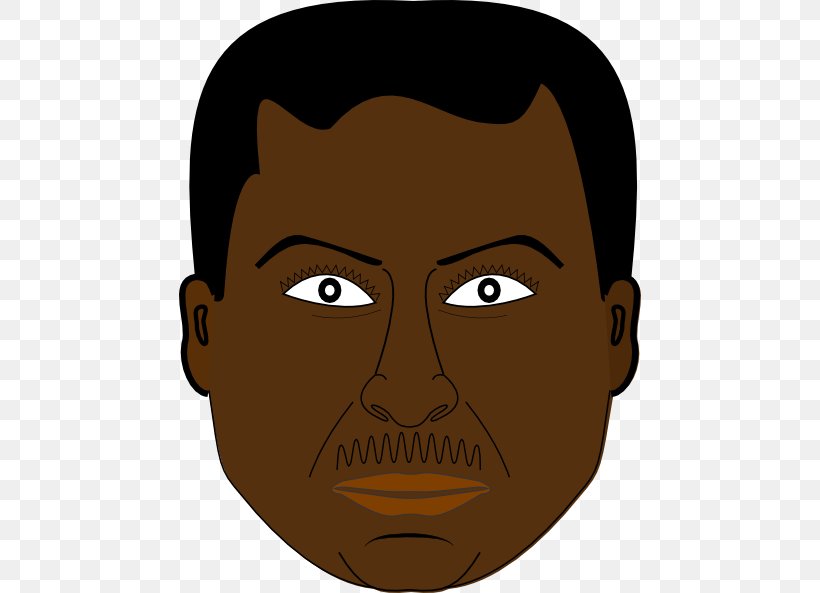 Black Man Clip Art, PNG, 462x593px, Black, Beard, Cartoon, Cheek, Chin Download Free