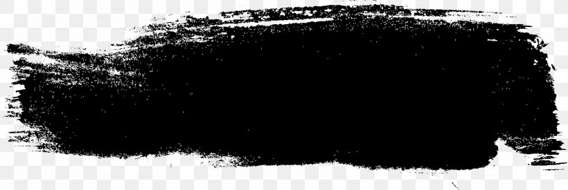 Ink Brush Black And White Paintbrush, PNG, 2937x987px, Brush, Black, Black And White, Human, Ink Download Free