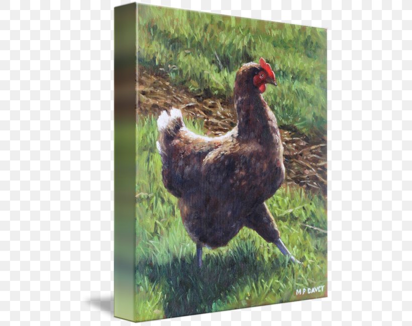 Rooster Chicken Printing Oil Painting Reproduction, PNG, 496x650px, Rooster, Acrylic Paint, Art, Beak, Bird Download Free