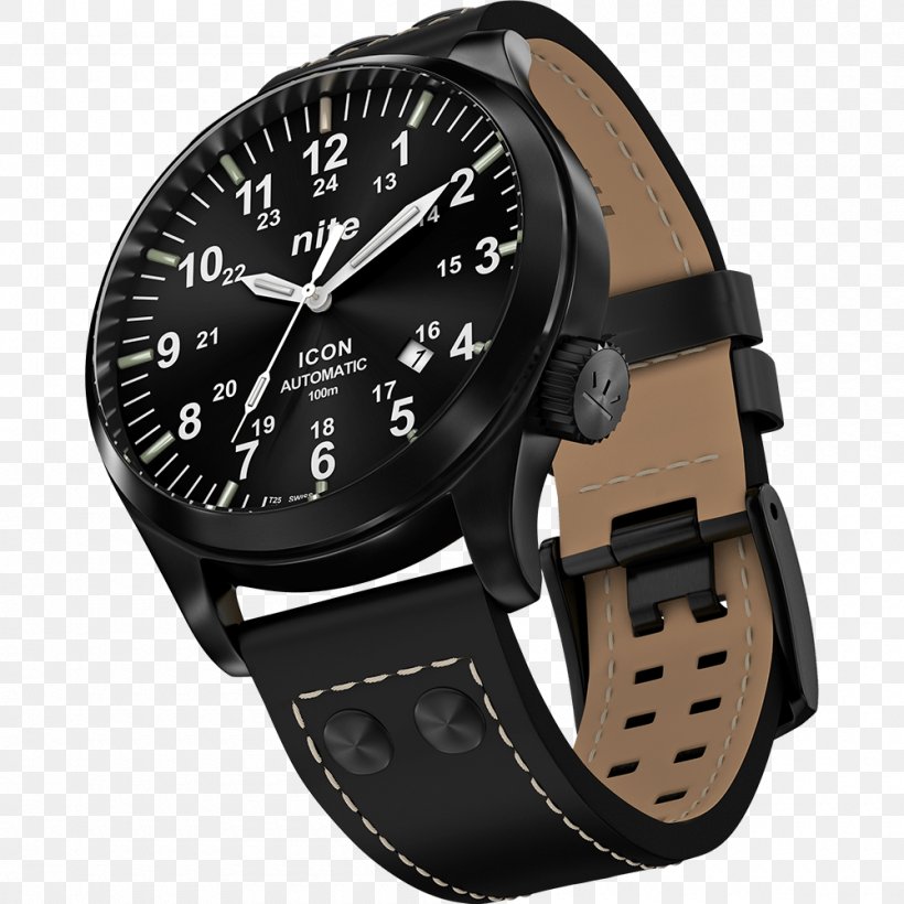 Watch Strap Watch Strap Nite Watches Bracelet, PNG, 1000x1000px, Watch, Automatic Watch, Bracelet, Brand, Clothing Accessories Download Free