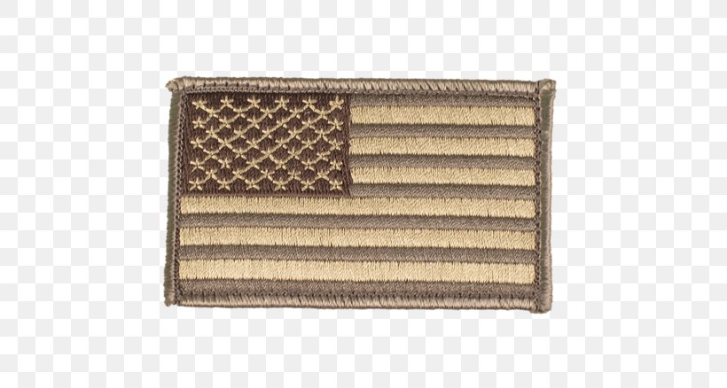 Flag Of The United States Flag Patch Embroidered Patch, PNG, 600x438px, United States, Brown, Embroidered Patch, Embroidery, Flag Download Free