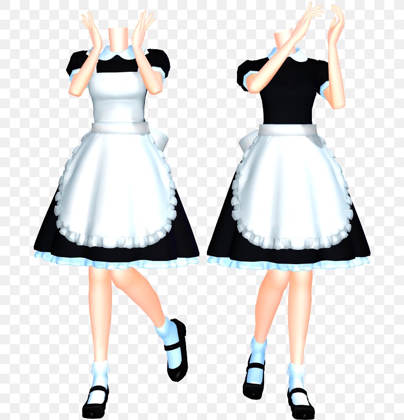 Cocktail Cartoon, PNG, 686x854px, French Maid, Blackandwhite, Clothing, Cocktail Dress, Costume Download Free