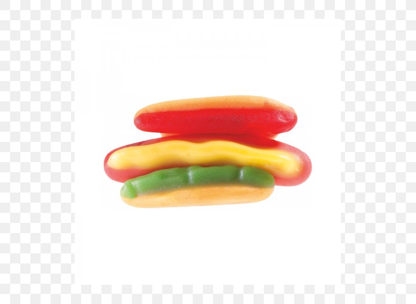 Gummi Candy Hot Dog Hamburger Fast Food Bonbon, PNG, 525x600px, Gummi Candy, Bonbon, Candy, Chewing, Chewing Gum Download Free