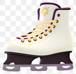Ice Skate - White Ice Skate PNG