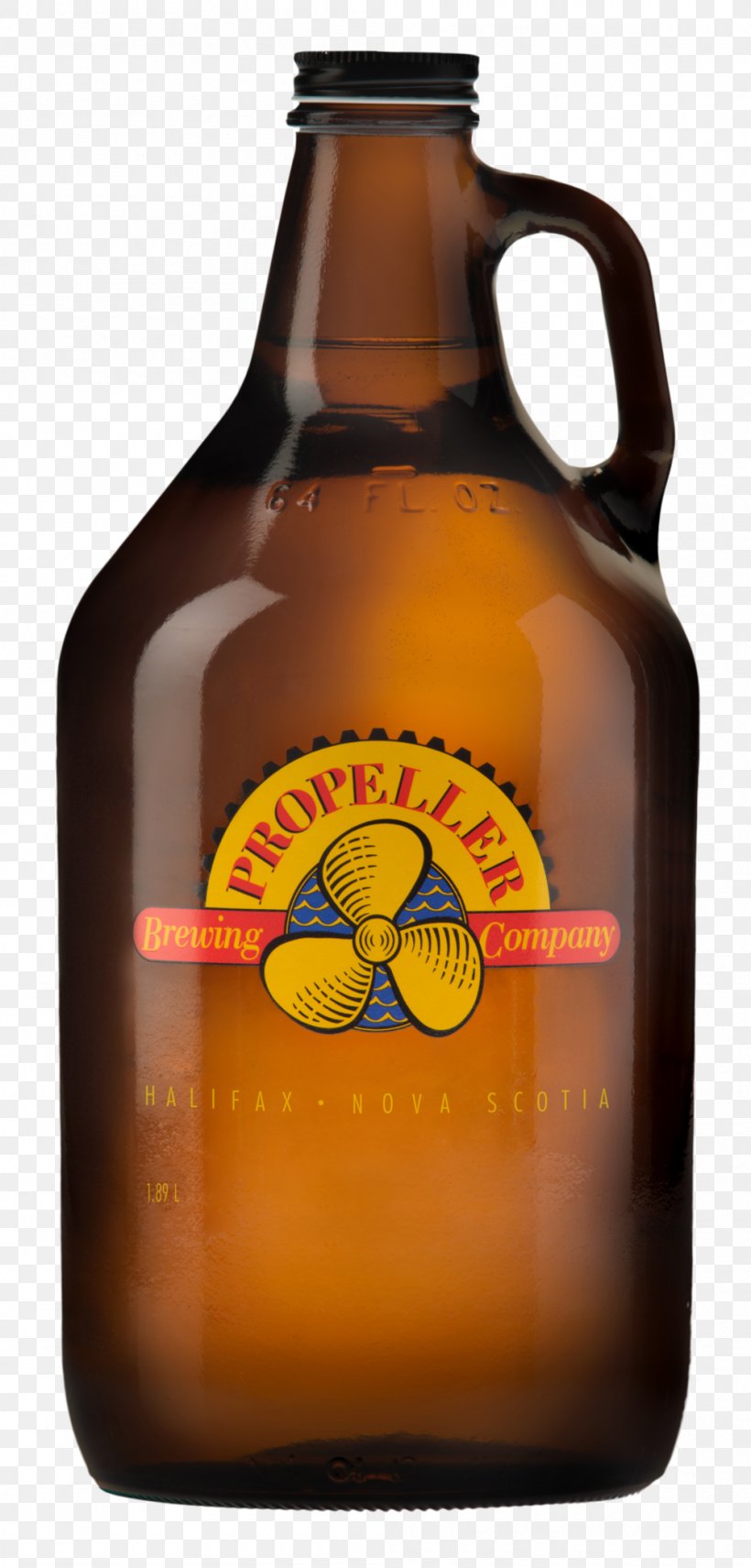Ale Propeller Brewing Company Beer Bottle Growler, PNG, 1000x2087px, Ale, Beer, Beer Bottle, Beer Brewing Grains Malts, Beer Glass Download Free