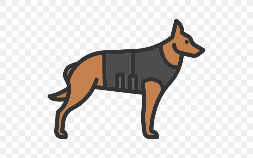 Dog Breed German Shepherd Clip Art Labrador Retriever, PNG, 512x512px, Dog Breed, Assistance Dog, Black, Carnivoran, Dog Download Free