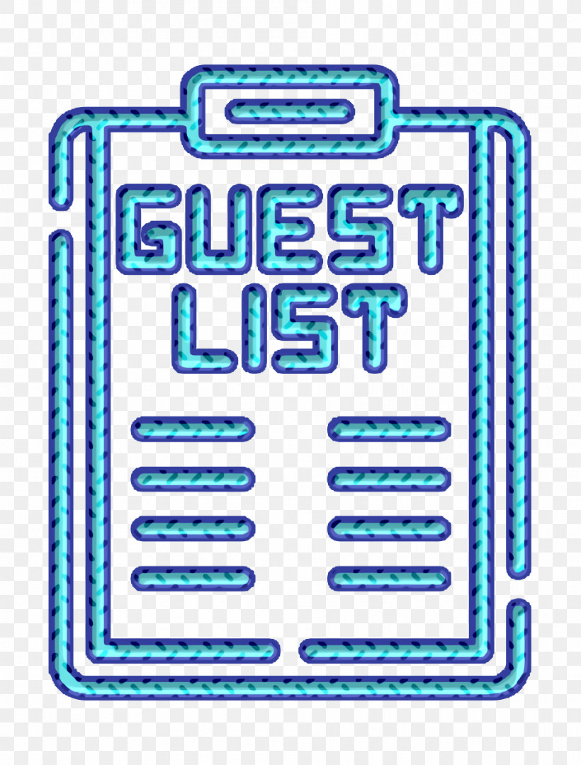 Guest List Icon Guest Icon Night Party Icon, PNG, 944x1244px, Guest List Icon, Area, Guest Icon, High School, Line Download Free