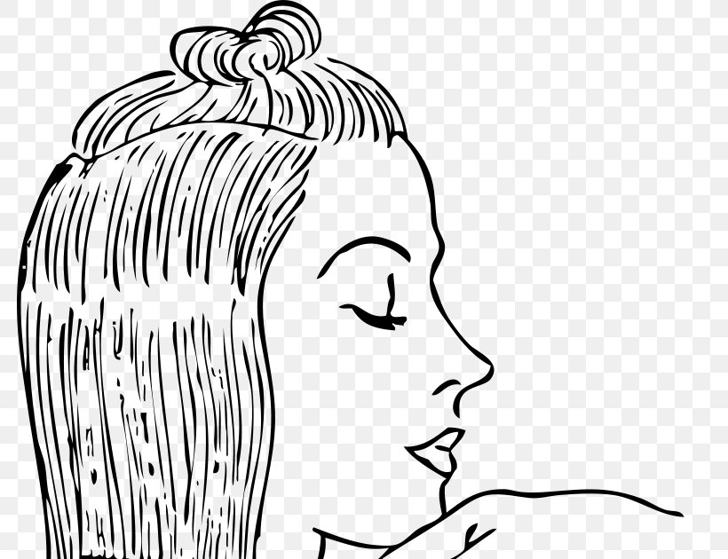 Hair Coloring Clip Art Coloring Pages