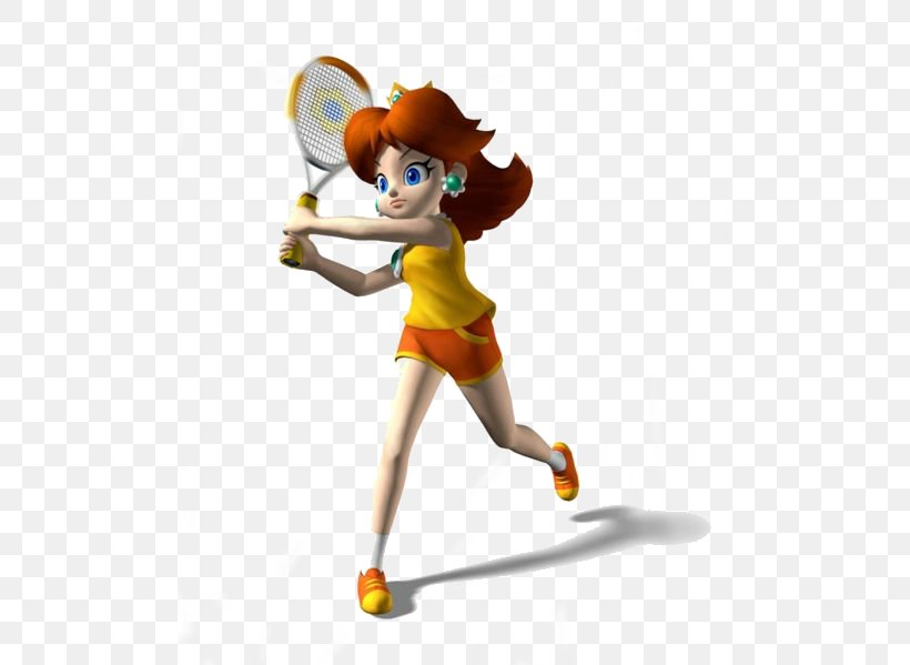 Mario Power Tennis Mario Tennis Open Princess Peach Princess Daisy, PNG, 499x599px, Mario Power Tennis, Figurine, Joint, Mario, Mario Bros Download Free