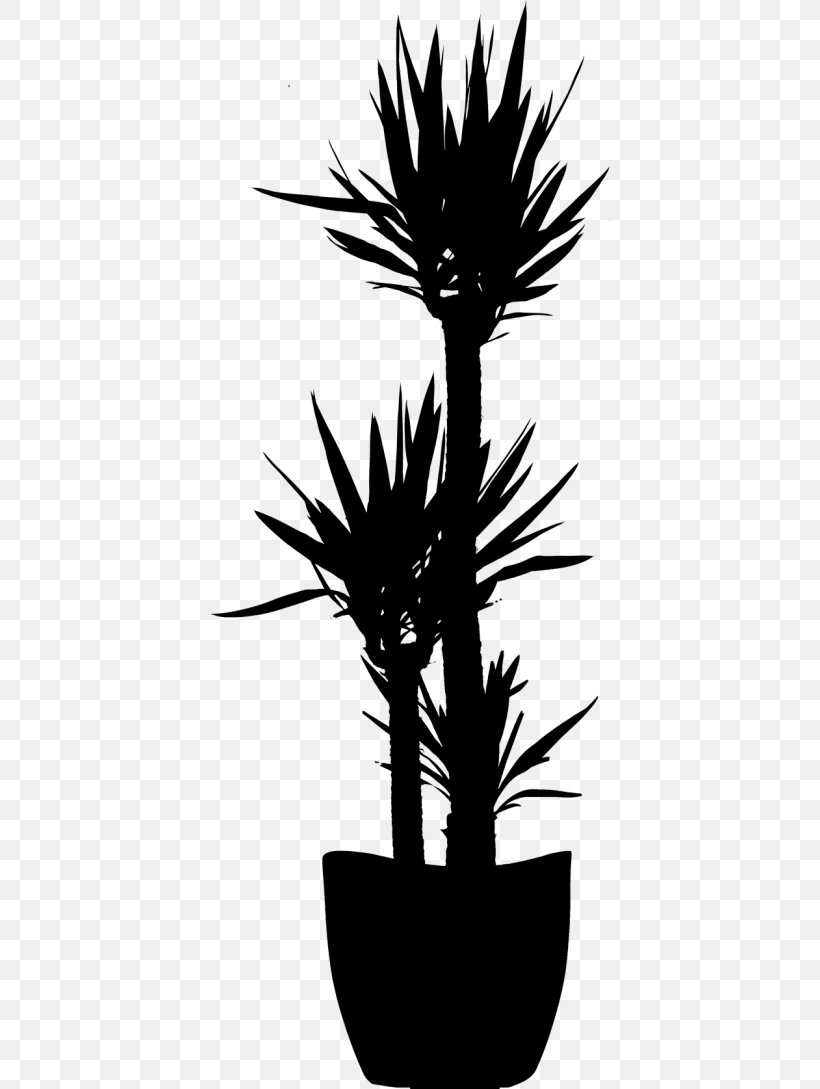 Palm Trees Flower Plant Stem Silhouette Plants, PNG, 650x1089px, Palm Trees, Arecales, Blackandwhite, Flower, Flowerpot Download Free