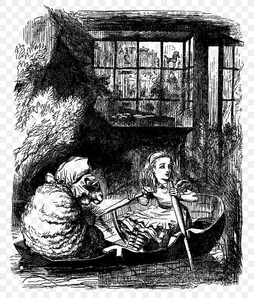Through The Looking-Glass, And What Alice Found There Alice's Adventures In Wonderland Jabberwocky The Annotated Alice White Knight, PNG, 1366x1600px, Alice S Adventures In Wonderland, Annotated Alice, Art, Artwork, Black And White Download Free