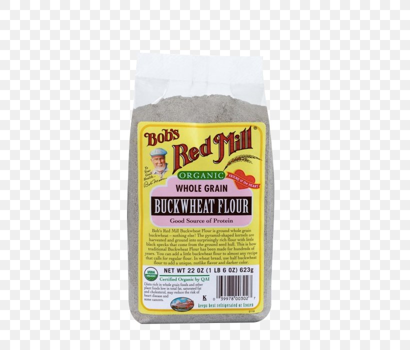 Vegetarian Cuisine Bob's Red Mill Organic Flour Bob's Red Mill Organic Buckwheat Flour, PNG, 600x700px, Vegetarian Cuisine, Buckwheat, Buckwheat Flour, Flour, Food Download Free