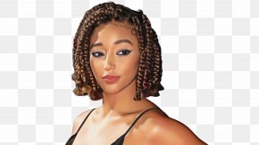 Brown Hair Artificial Hair Integrations - Hair Cartoon PNG