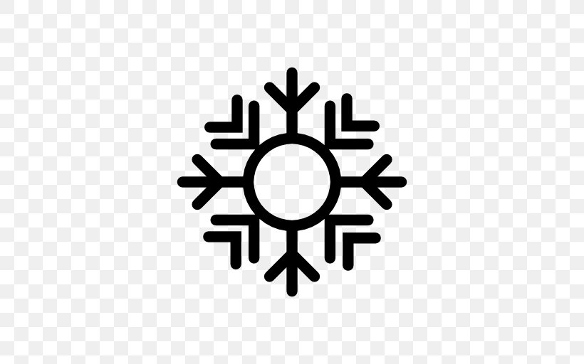 Snowflake Ice, PNG, 512x512px, Snowflake, Black And White, Brand, Cloud, Freezing Download Free