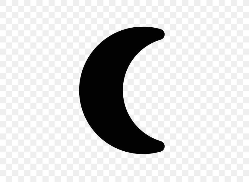 Crescent, PNG, 600x600px, Crescent, Black, Black And White, Logo, Lunar Phase Download Free