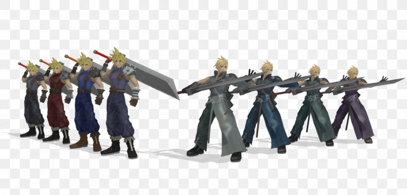 Super Smash Bros. For Nintendo 3DS And Wii U Cloud Strife Final Fantasy VII, PNG, 1290x619px, Cloud Strife, Action Figure, Animal Figure, Art, Deviantart Download Free