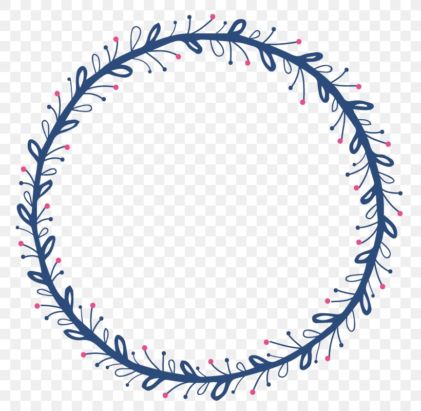 Cartoon Wreath, PNG, 800x800px, Cartoon, Animation, Area, Blue, Border Download Free