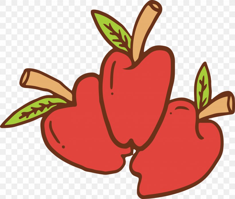 Apple Cartoon Drawing, PNG, 3408x2886px, Watercolor, Cartoon, Flower, Frame, Heart Download Free