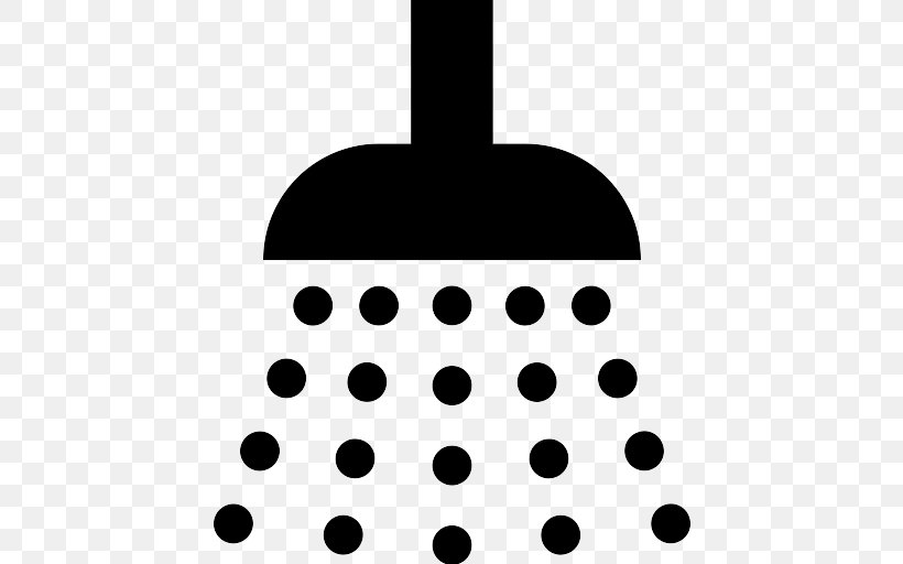 Shower Baths Bathroom, PNG, 512x512px, Shower, Bathroom, Baths, Blackandwhite, Logo Download Free