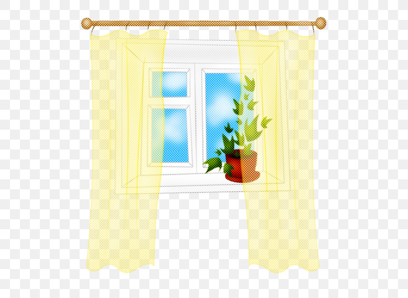 Curtain Yellow Textile Interior Design Window, PNG, 600x598px, Curtain, Interior Design, Rectangle, Textile, Window Download Free