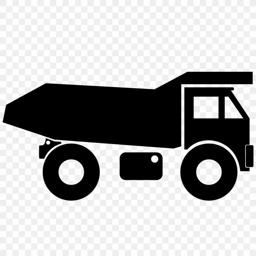 Dump Truck Garbage Truck Waste Truck Driver, PNG, 1200x1200px, Dump Truck, Black, Black And White, Cargo, Driving Download Free