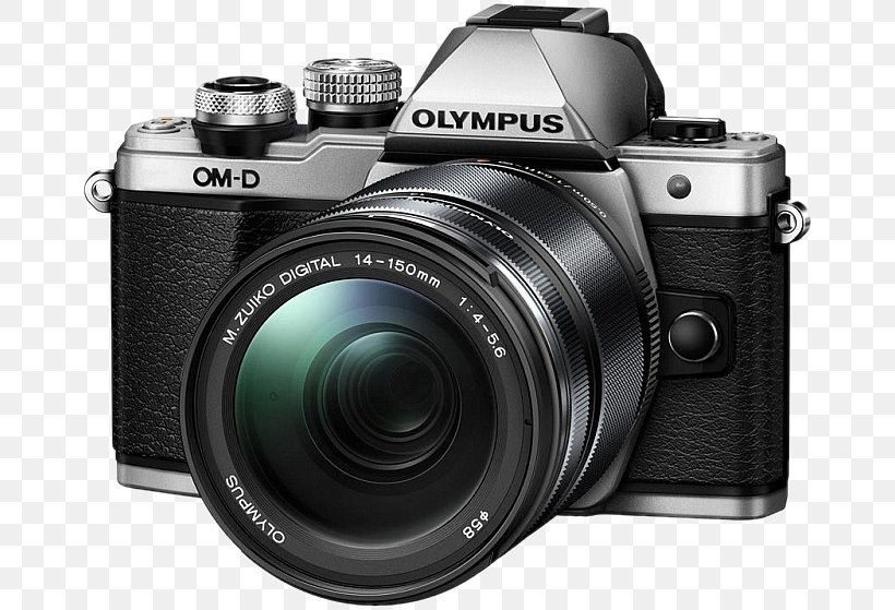 Olympus OM-D E-M10 Mark II Olympus OM-D E-M5 Mark II Mirrorless Interchangeable-lens Camera, PNG, 672x559px, Olympus Omd Em10 Mark Ii, Camera, Camera Accessory, Camera Lens, Cameras Optics Download Free