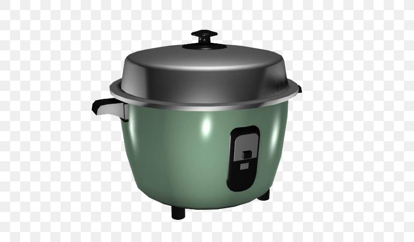 Rice Cooker 3D Computer Graphics Recipe Kitchen Stove, PNG, 640x480px, 3d Computer Graphics, 3d Modeling, Rice Cooker, Autodesk 3ds Max, Cooker Download Free