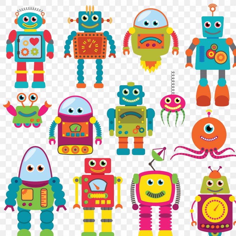 Robotics Clip Art, PNG, 994x994px, Robot, Android, Baby Toys, Cartoon, Creative Market Download Free