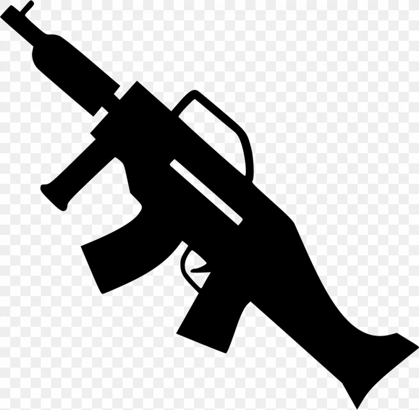 Vector Graphics Royalty-free Illustration, PNG, 980x960px, Royaltyfree, Black, Black And White, Firearm, Gun Download Free