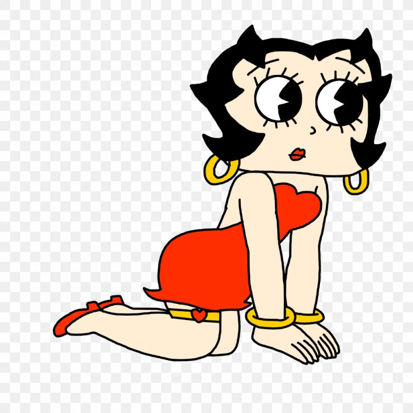 Betty Boop Drawing Tinker Bell Cartoon, PNG, 1024x1024px, Watercolor, Cartoon, Flower, Frame, Heart Download Free