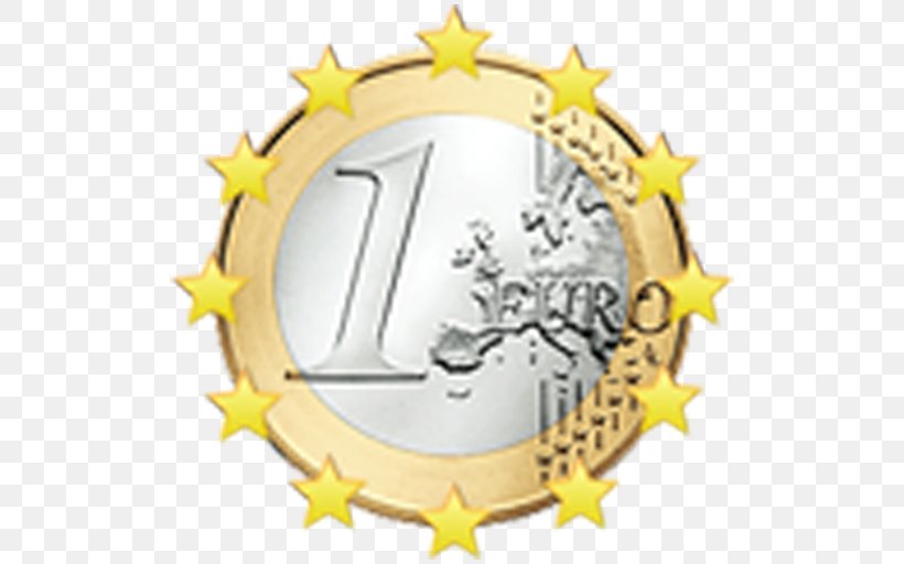 Euro Coins Euro Coins European Union Euro Banknotes, PNG, 512x512px, 1 Euro Coin, 5 Euro Note, 20 Euro Note, Coin, Bank Download Free