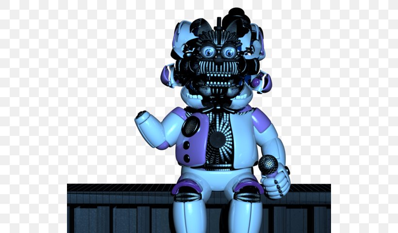 Five Nights At Freddy's: Sister Location Freddy Fazbear's Pizzeria Simulator Five Nights At Freddy's 2, PNG, 544x480px, Android, Action Figure, Animated Film, Figurine, Gfycat Download Free