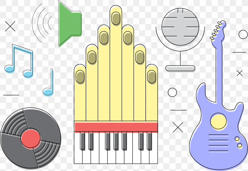 Musical Instruments Illustration, PNG, 2529x1746px, Watercolor, Cartoon, Flower, Frame, Heart Download Free