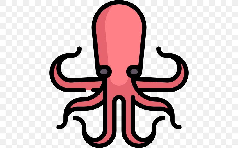 Octopus Line Clip Art, PNG, 512x512px, Octopus, Artwork, Invertebrate, Organism Download Free