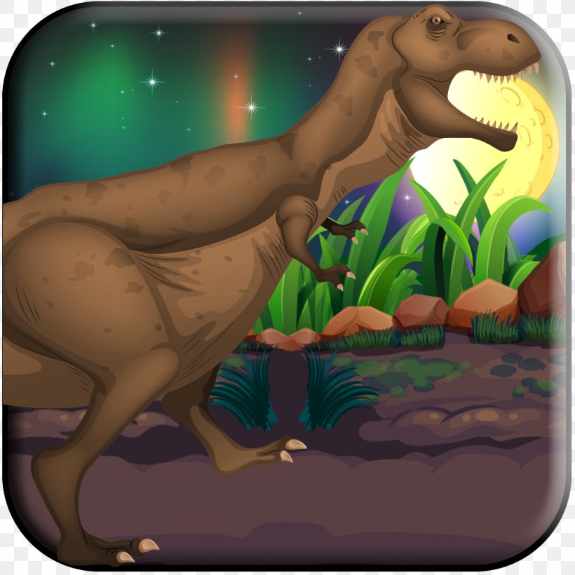 Tyrannosaurus Velociraptor Ecosystem Fauna, PNG, 1024x1024px, Tyrannosaurus, Cartoon, Dinosaur, Ecosystem, Extinction Download Free