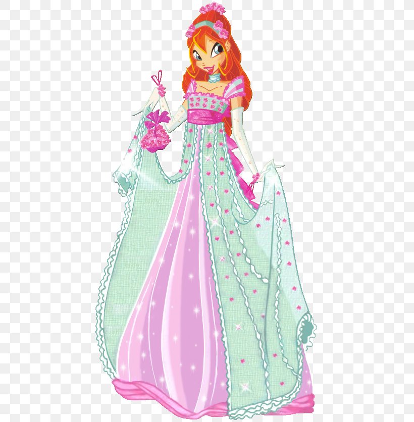 Bloom Tecna Stella Flora Roxy, PNG, 451x836px, Bloom, Animated Cartoon, Art, Ball, Ball Gown Download Free