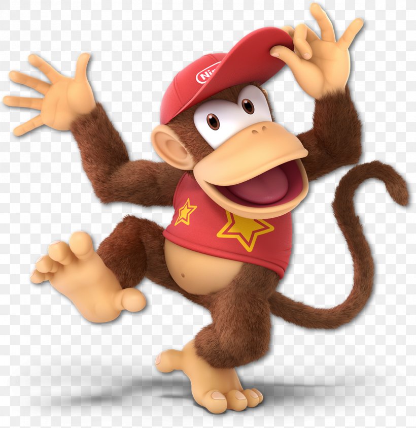 Donkey Kong Country Super Smash Bros.™ Ultimate Mario Bros. Diddy Kong, PNG, 1164x1198px, Donkey Kong Country, Diddy Kong, Donkey Kong, Finger, Mammal Download Free