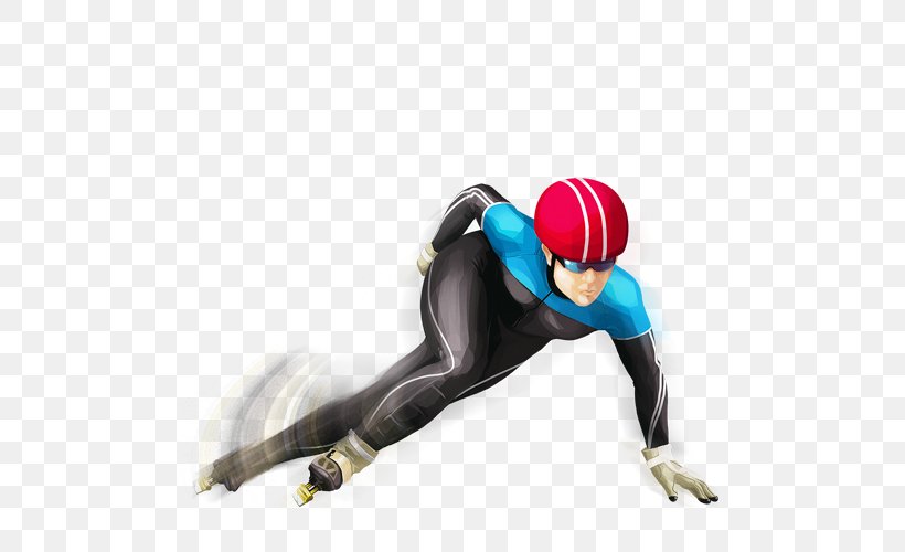 Short Track Speed Skating Winter Olympic Games Winter Sport Ice Hockey, PNG, 500x500px, Short Track Speed Skating, Figure Skating, Figurine, Headgear, Hockey Download Free